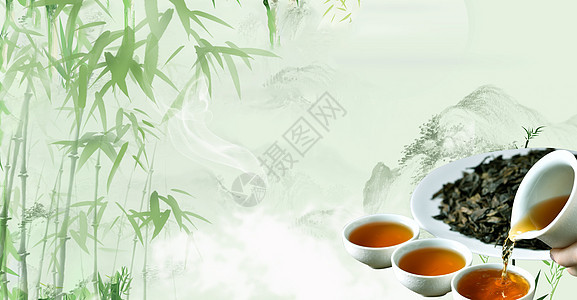 茶文化创意背景图片下载-正版图片400433600